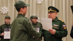 Закрытие первой смены муниципального Центра «Воин» прошло на базе МОУ «Хохловская СОШ»