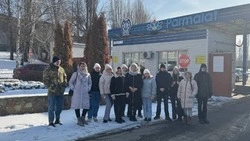 Студенты Белгородского ГАУ посетили Белгородский молочный комбинат