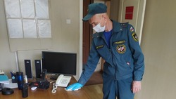 МЧС по Белгородской области продолжит работу по дезинфекции подразделений