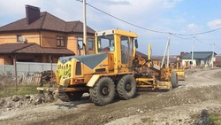 Строительство дороги началось в микрорайоне Престижный Белгородского района
