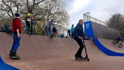 Скейт-площадка открылась в центре Белгорода
