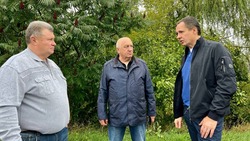 Вячеслав Гладков посетил село Красный Хутор Белгородского района