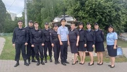 Курсанты БелЮИ МВД России имени И.Д. Путилина посетили районный отдел полиции