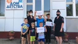 Белгородские полицейские напомнили ребятам о правилах безопасности при угрозе теракта