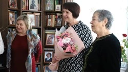 Двое жительниц Белгородского района приняли поздравления с Днём Рождения