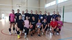 Спортсмены Белгородского района поучаствовали в учебно-тренировочных сборах по волейболу