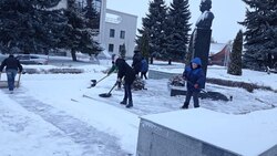 318 человек вышли на расчистку улиц Белгородского района