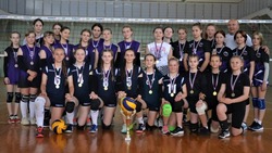 Команда Белгородского района стала лауреатом межрайонного турнира по волейболу 