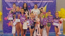 Команда ДЮСШ Белгородского района приняла участие в турнире по художественной гимнастике