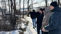 Татьяна Круглякова встретилась с владельцем участка в селе Стрелецкое