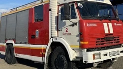 Магазин горел в посёлке Разумное Белгородского округа