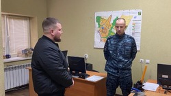 Член Общественного совета Иван Бородавкин посетил участковый пункт полиции в селе Ближняя Игуменка