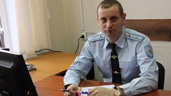 Следователь ОМВД по Белгородскому району работой в полиции увлёкся на практике