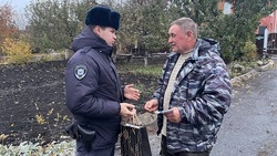 Белгородские полицейские поздравили с профессиональным праздником ветеранов ОВД