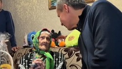 Вячеслав Гладков поздравил со 102-летием жительницу Новой Таволжанки 
