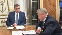 Помощник президента Алексей Дюмин встретился с председателем комиссии Госсовета Игорем Бабушкиным