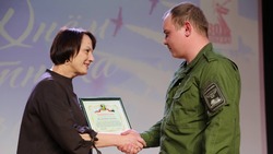 Бойцы территориальной обороны Белгородского района получили заслуженные награды