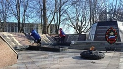 Коммунальщики Белгородского округа приводят в порядок территорию
