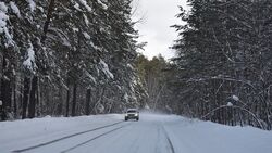 Мороз до −17 градусов осложнит ситуацию на дорогах Белгородской области