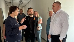 Татьяна Круглякова проинспектировала ход капитального ремонта в Новосадовской школе