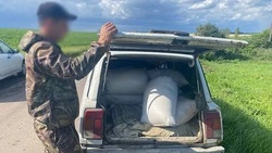 Белгородские автоинспекторы задержали подозреваемого в краже 440 кг кормовой смеси