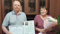 Супружеская пара из Бессоновки отметила 50-летие совместной жизни