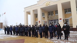 Полицейские и дружинники Белгородского района подготовились к охране порядка в Крещение