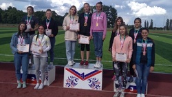 Команда из Белгородского района стала призёром областных соревнований по лёгкой атлетике