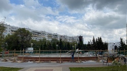 Белгородцы увидят в День Победы обновлённый фонтан у Диорамы