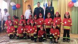 Воспитанники детского сада из Майского вступили в юные пожарные