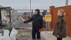 Дублёр замгубернатора области Елизавета Маслиева проверила ход восстановления повреждённого жилья 