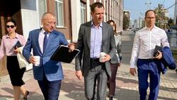 Первый заместитель губернатора Белгородской области встретился с Юрием Галдуном