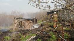 Кирпичный сарай и летняя кухня горели в Белгородском районе