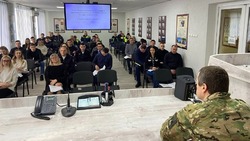 Белгородские полицейские встретились с участником СВО в преддверии Дня защитника Отечества
