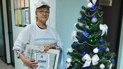 Надежда Литвинова стала лучшим геронтоволонтёром Белгородского района