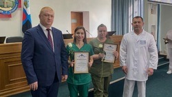 Сотрудники больницы Святителя Иосафа удостоены наград за помощь в ликвидации последствий теракта 