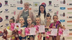 Гимнастки из Белгородского района вошли в число победителей и призёров турнира «Валентинка»