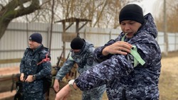 Занятия по тактической медицине состоялись в ОМВД России по Белгородскому району