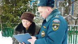 Сотрудники МЧС провели рейды в частном секторе Белгородской области