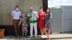 Коренная жительница Стрелецкого Белгородского района отпраздновала 95-летний юбилей