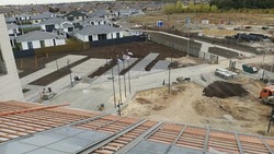 Строительство школы на 1000 мест продолжается в микрорайоне «Наследие» Дубовского поселения