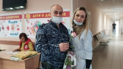 Белгородские росгвардейцы приняли участие в донорской акции «От сердца к сердцу»
