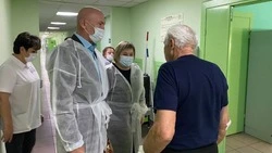 Марина Малышева навестила пострадавших в результате атак ВСУ жителей Белгородского района