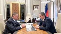 Вячеслав Гладков – о встрече с помощником президента Алексеем Дюминым