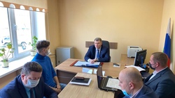 Глава администрации Белгородского района Владимир Перцев провёл выездной приём