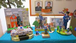 Районный ОМВД выбрал детские работы для областного тура конкурса «Полицейский дядя Стёпа»