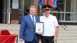 Владимир Перцев поздравил сотрудников Госавтоинспекции с профессиональным праздником