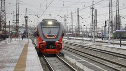 Новый электропоезд «Орлан» прибыл в Белгород