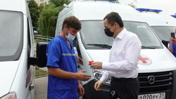 17 автомобилей скорой помощи прибыли в Белгородскую область