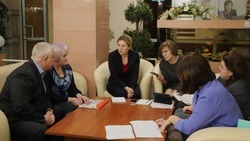 Встреча с отселёнными из-за режима ЧС жителями приграничья Белгородского района прошла в Белгороде